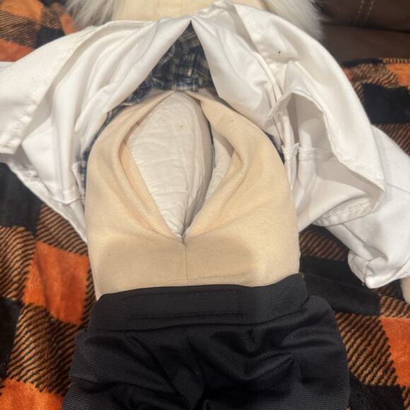 Dr I N Stein Puppet Hand Puppet 26” Ventriloquist With Glasses Magnifying Glass - Picture 5 of 7